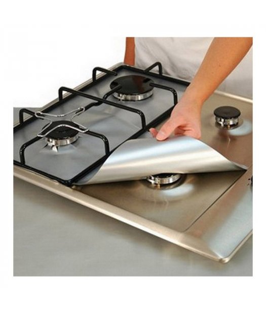 PROTEGE FUEGOS COCINA ALUMINIO 2 SETS 26 X 26 CMS